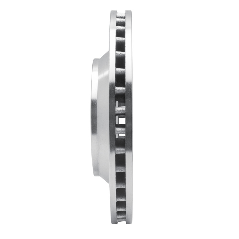 Buick Rainier Brake Rotor (1) - Front Right - R1 Concepts - Drilled & Slotted - Silver - `02-`05